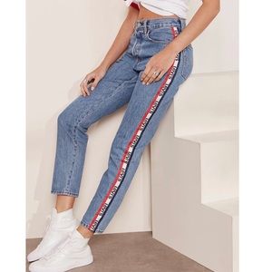 levis jeans stripe